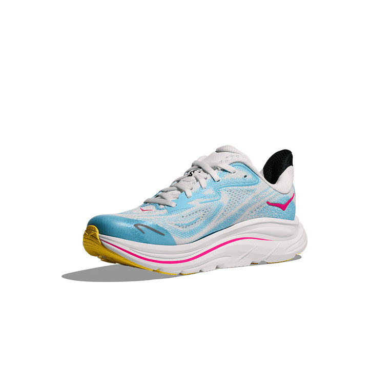 Hoka Clifton 10 Big Kids Junior | Frost / Soaring Blue