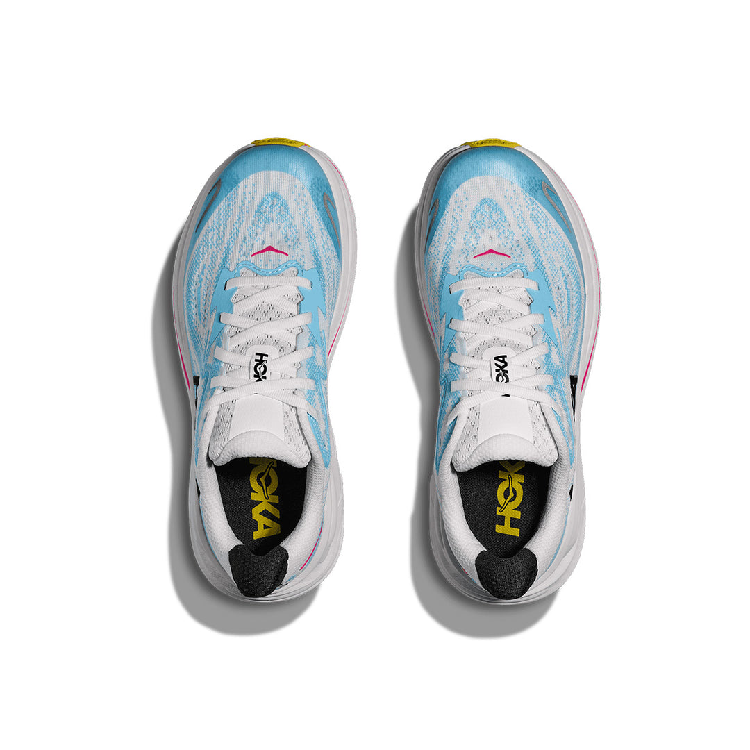 Hoka Clifton 10 Big Kids Junior | Frost / Soaring Blue