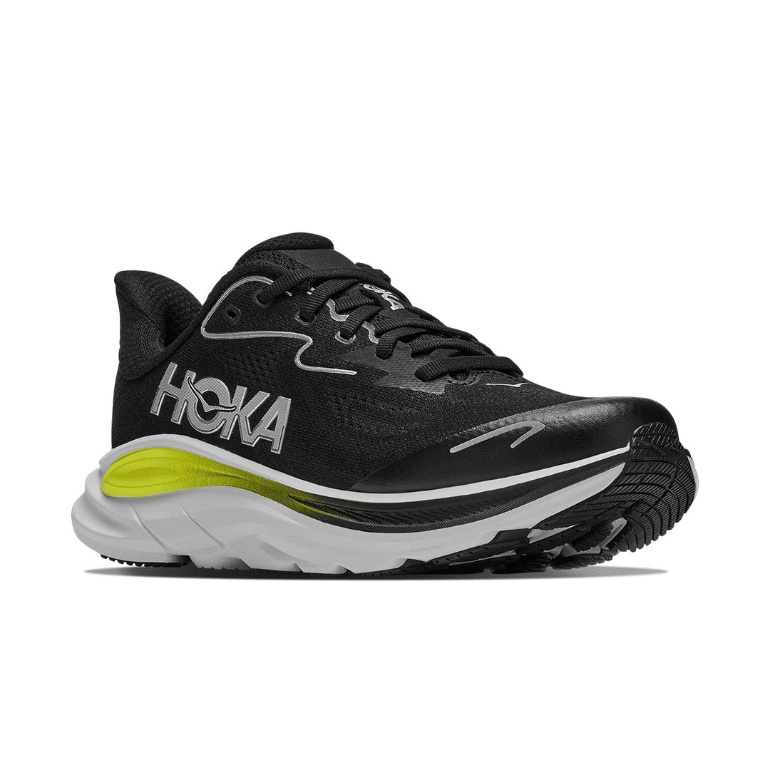 Hoka Clifton 10 Big Kids Junior | Black / Cosmic Grey