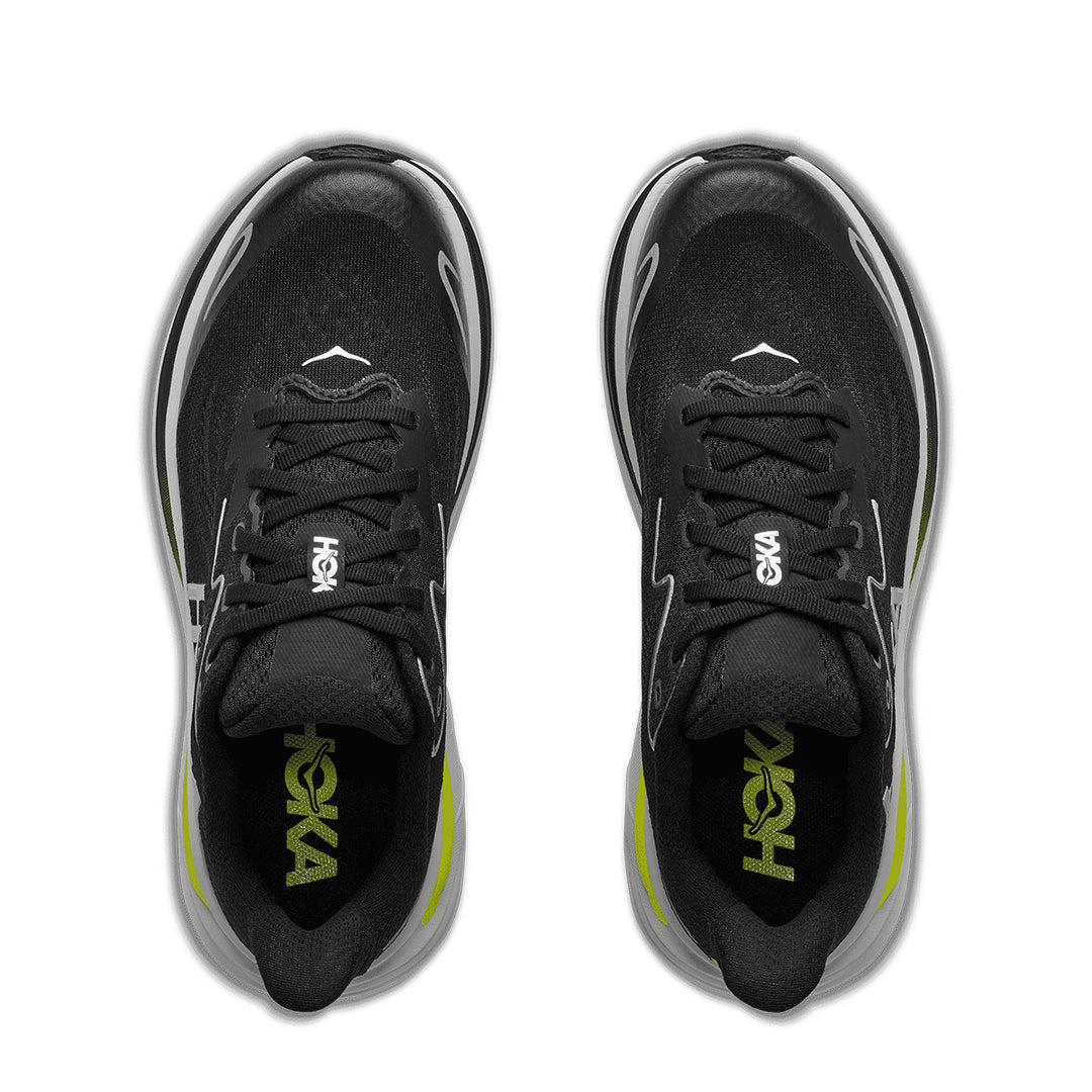 Hoka Clifton 10 Big Kids Junior | Black / Cosmic Grey
