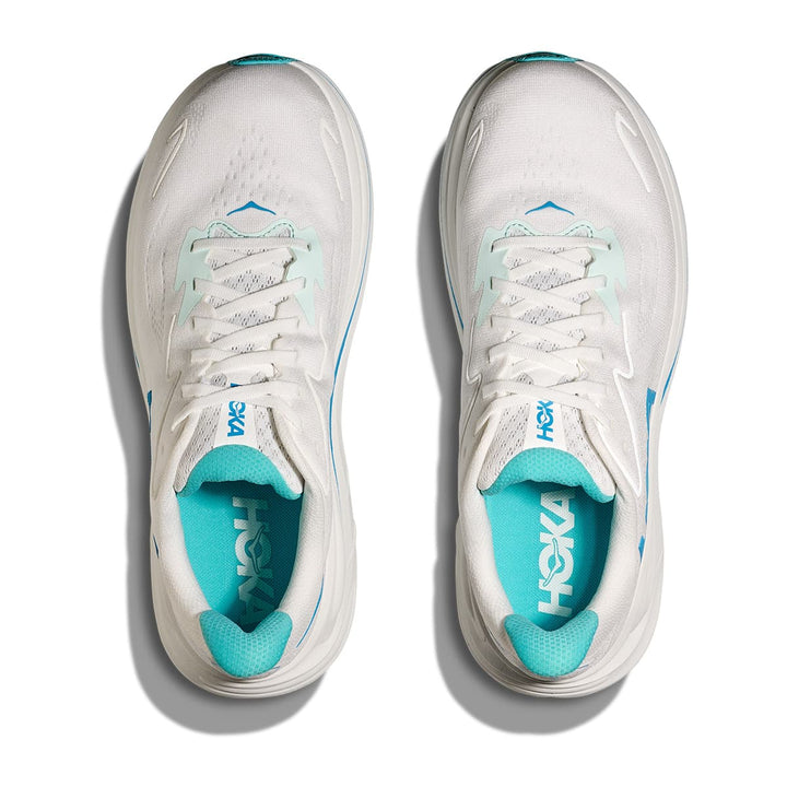 Hoka Clifton 10 Mens | White / Skyward Blue