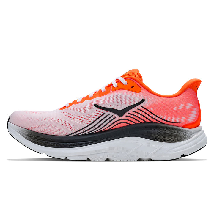 Hoka Clifton 11 Mens | Neon Tangerine / Frost