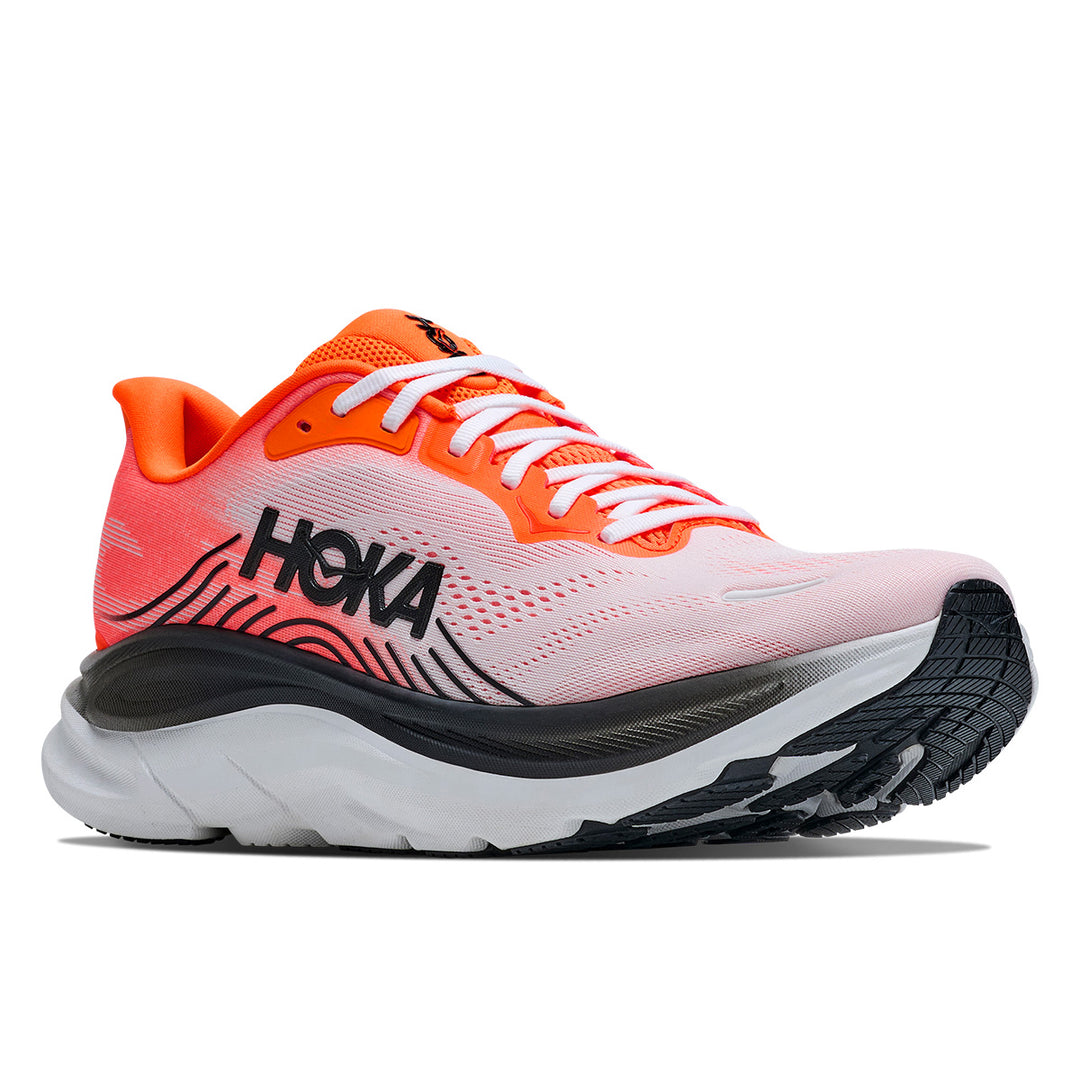 Hoka Clifton 11 Mens | Neon Tangerine / Frost