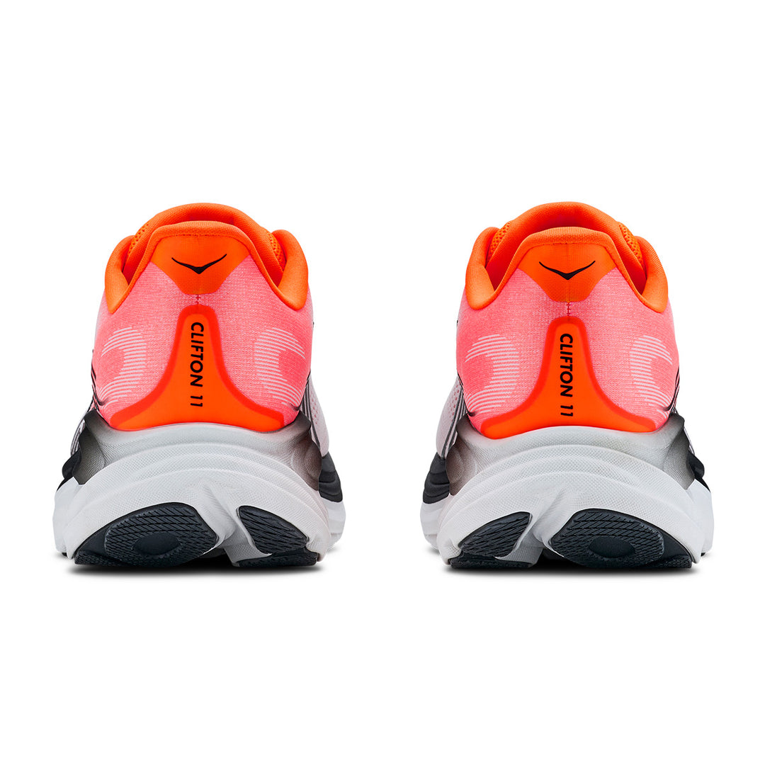 Hoka Clifton 11 Mens | Neon Tangerine / Frost