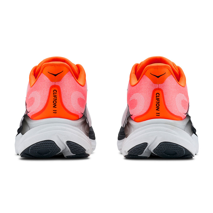 Hoka Clifton 11 Mens | Neon Tangerine / Frost