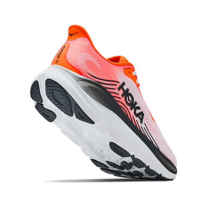 Hoka Clifton 11 Mens | Neon Tangerine / Frost