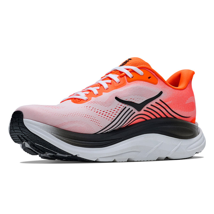 Hoka Clifton 11 Mens | Neon Tangerine / Frost
