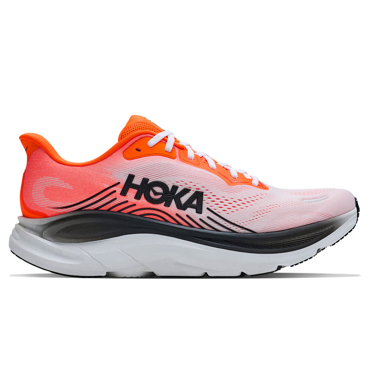 Hoka Clifton 11 Mens | Neon Tangerine / Frost
