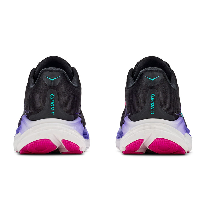 Hoka Clifton 11 Womens | Black / Neon Nebula