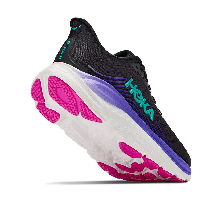Hoka Clifton 11 Womens | Black / Neon Nebula