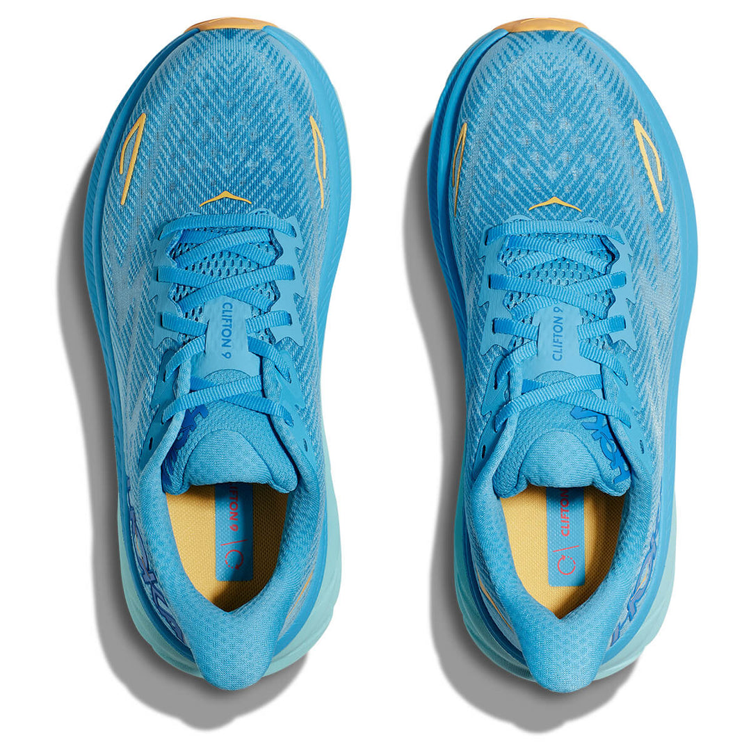 Hoka Clifton 9 Womens Running Shoes | Swim Day top