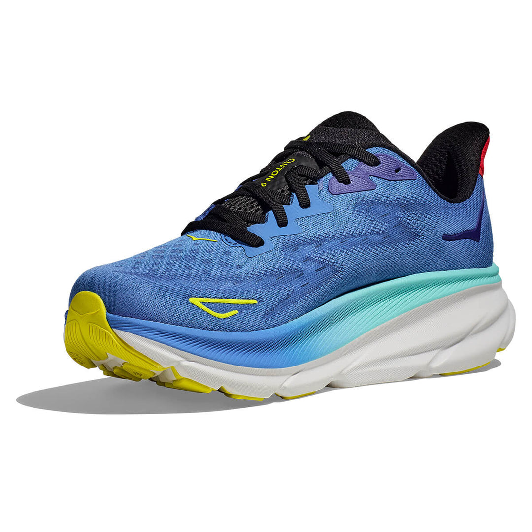 Hoka Clifton 9 Mens Running shoes | Virtual Blue front view