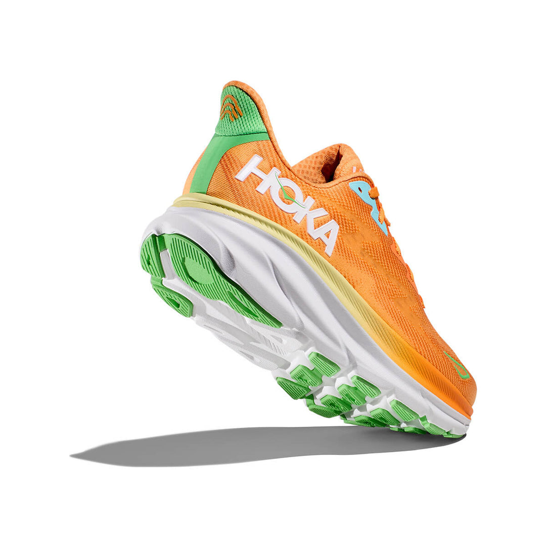 Hoka Clifton 9 Mens Running Shoes | Solar Flare underside