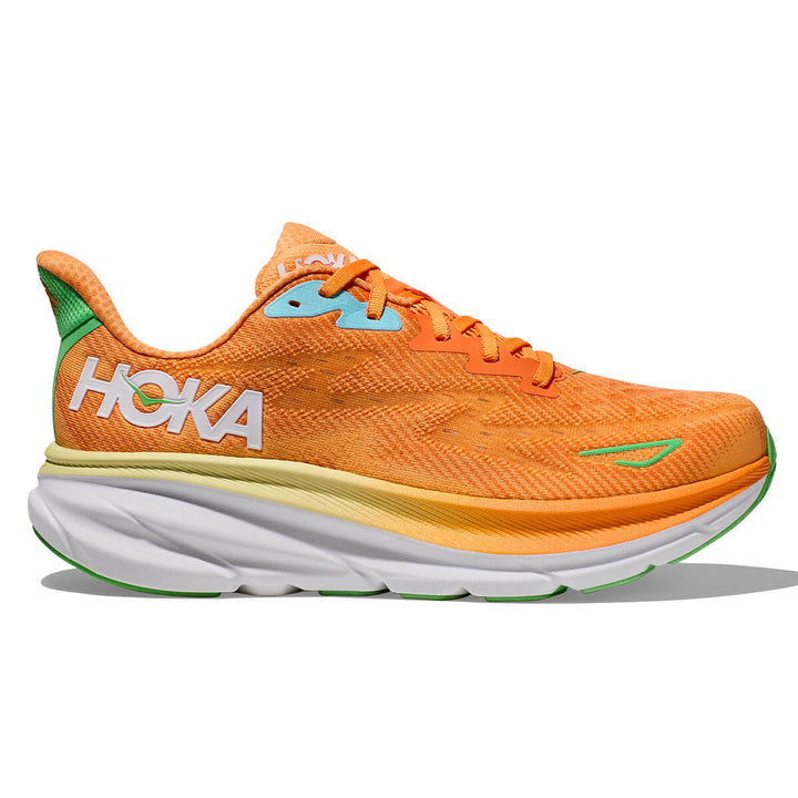 Hoka Clifton 9 Mens Running Shoes | Solar Flare