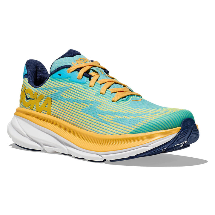 Hoka Clifton 9 Youth | Swim Day / Lettuce