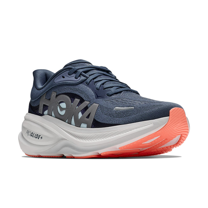 Hoka Clifton Pro Womens | Faded Navy / Glimmering Blue