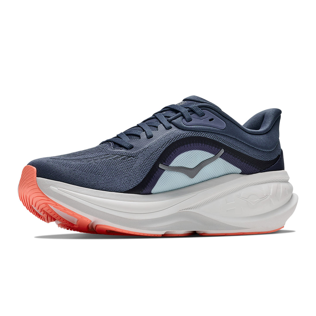 Hoka Clifton Pro Womens | Faded Navy / Glimmering Blue