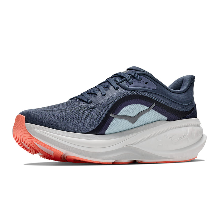 Hoka Clifton Pro Womens | Faded Navy / Glimmering Blue
