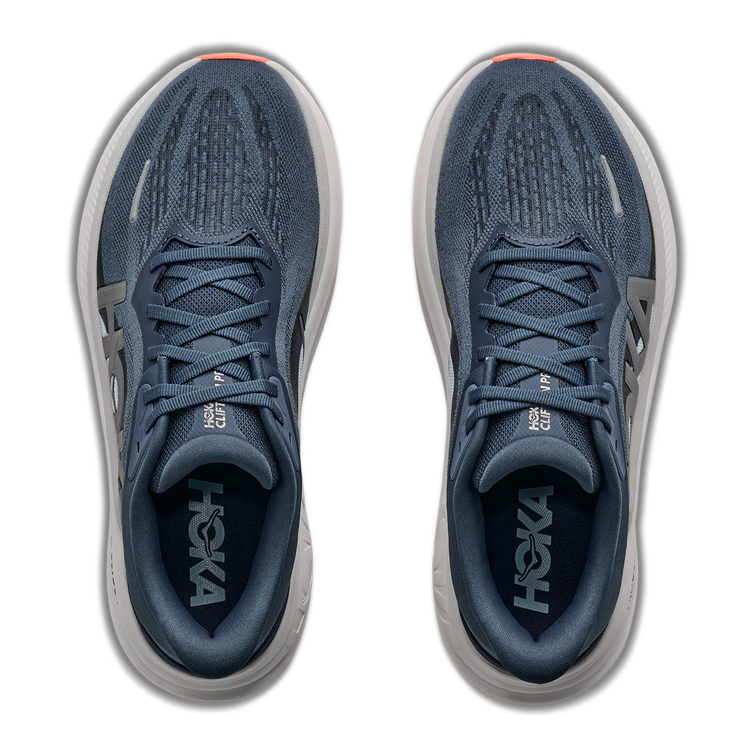 Hoka Clifton Pro Womens | Faded Navy / Glimmering Blue