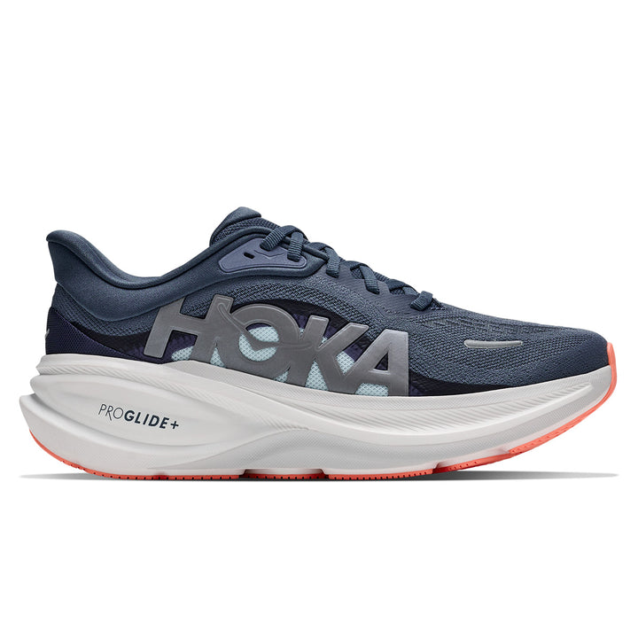 Hoka Clifton Pro Womens | Faded Navy / Glimmering Blue