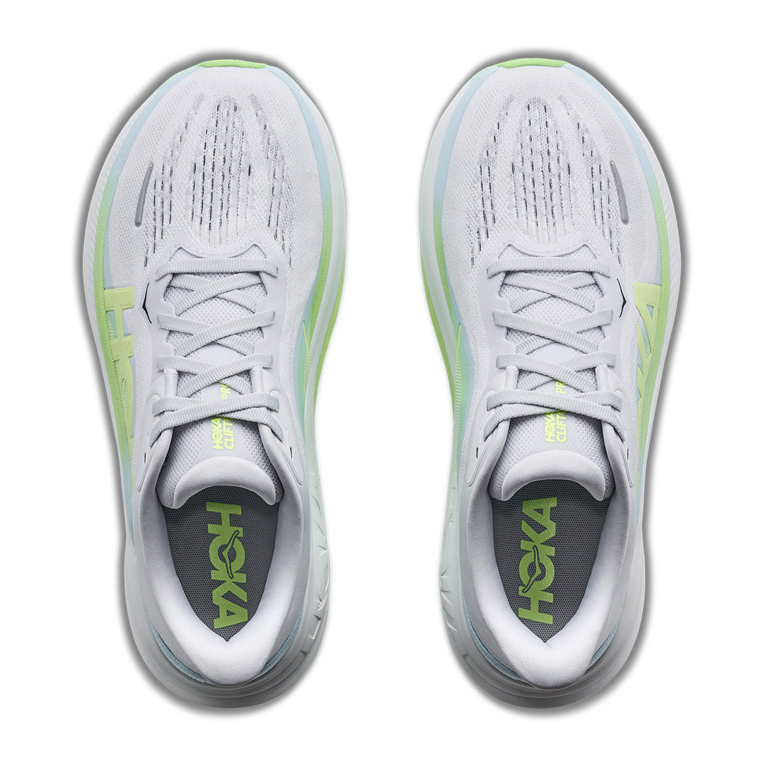 Hoka Clifton Pro Womens | Cosmic Grey / Neon Yuzu