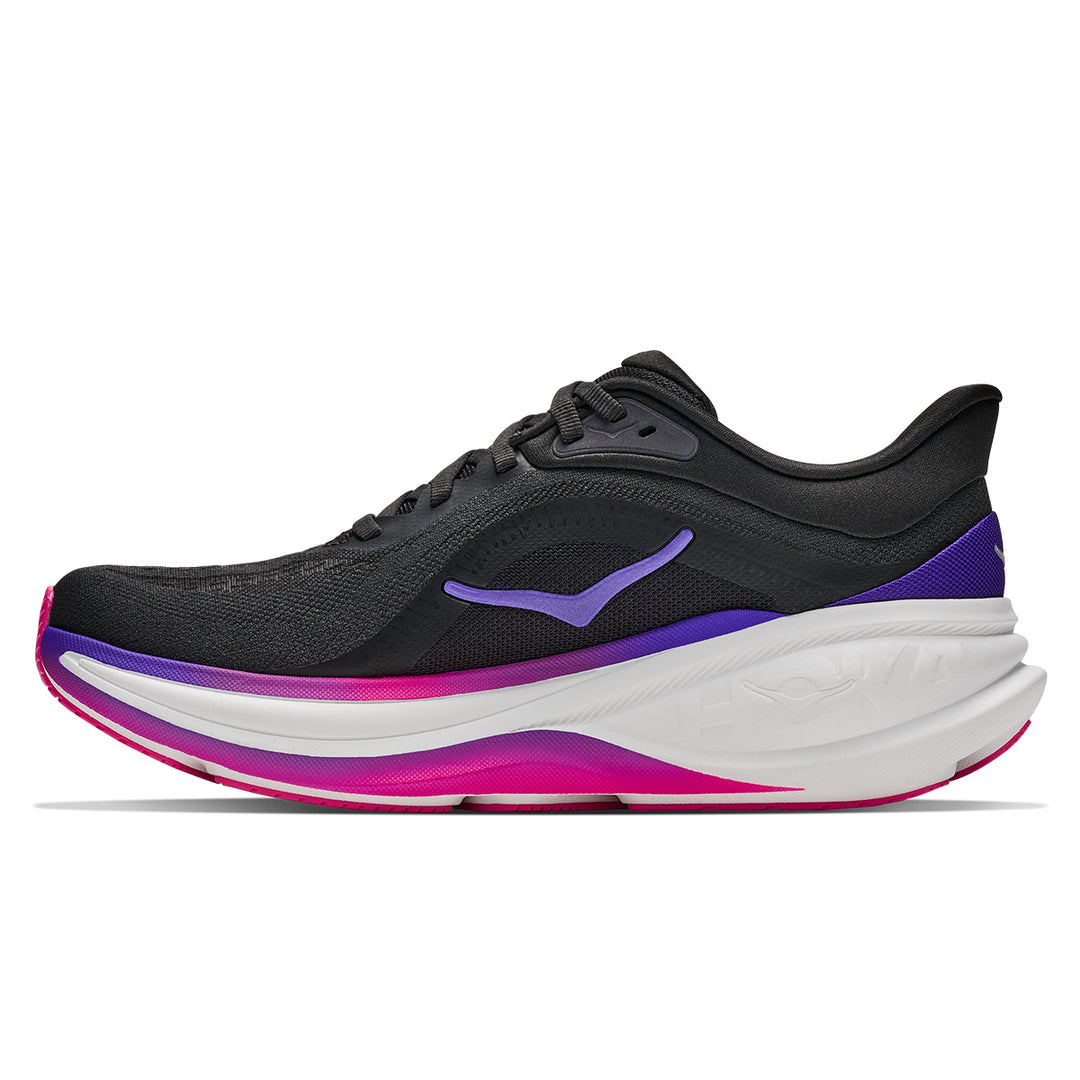 Hoka Clifton Pro Womens | Carbon Black / Cosmic Purple