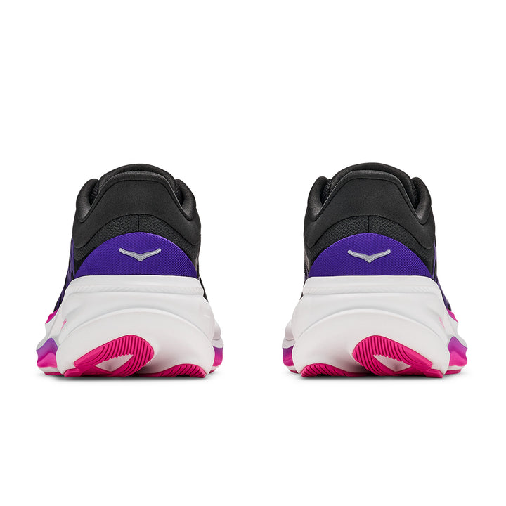 Hoka Clifton Pro Womens | Carbon Black / Cosmic Purple