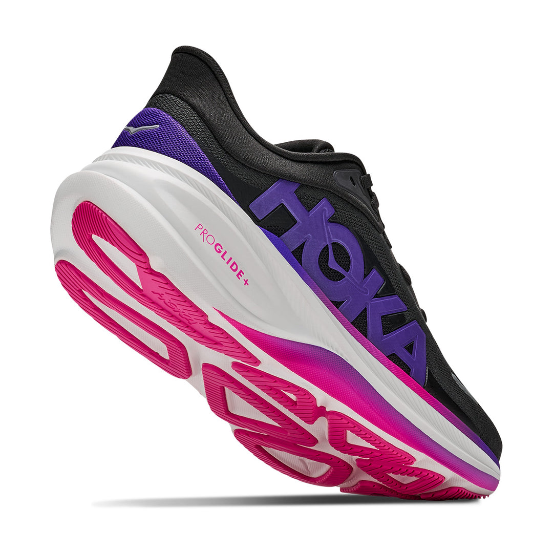 Hoka Clifton Pro Womens | Carbon Black / Cosmic Purple