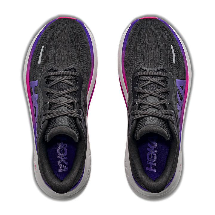 Hoka Clifton Pro Womens | Carbon Black / Cosmic Purple