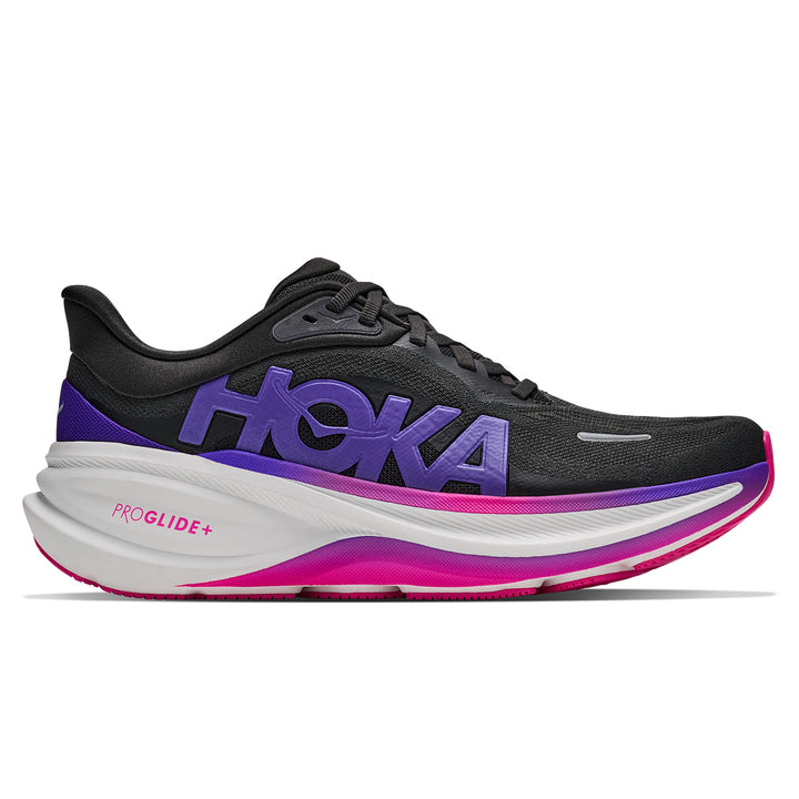 Hoka Clifton Pro Womens | Carbon Black / Cosmic Purple