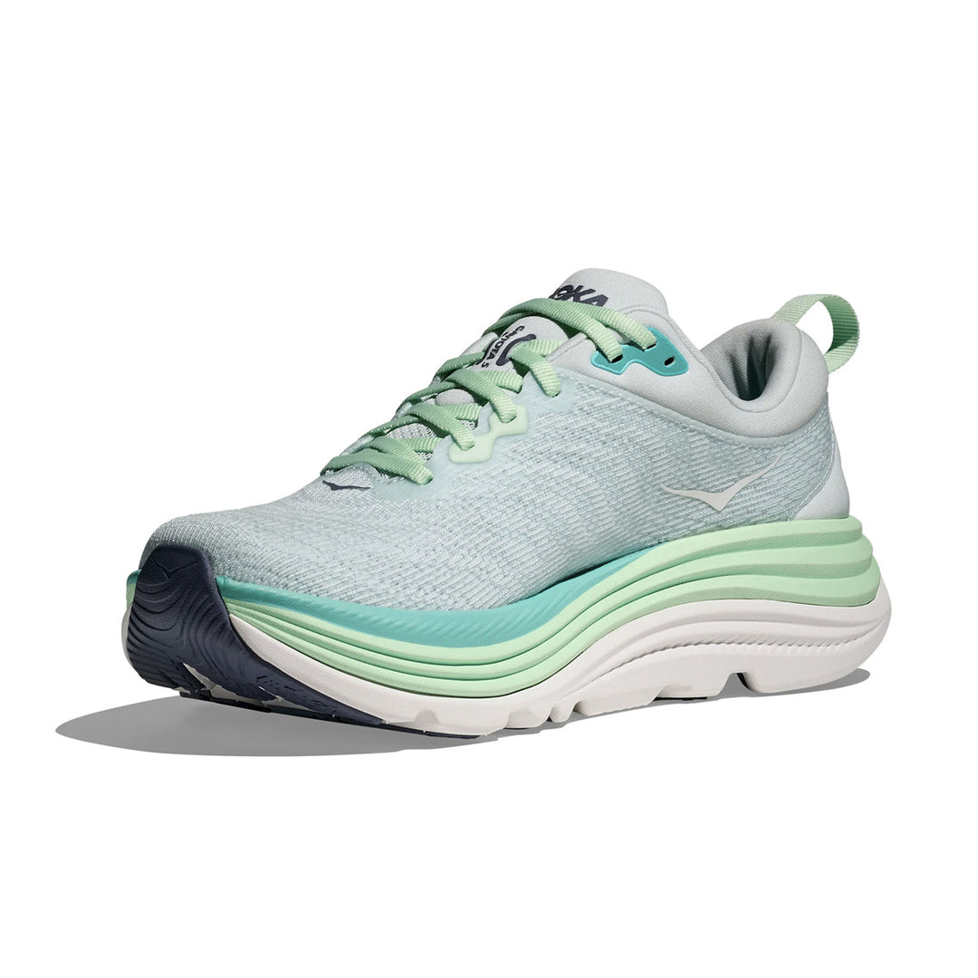 Hoka Gaviota 5 Womens | Snow Melt / Cielo Blue