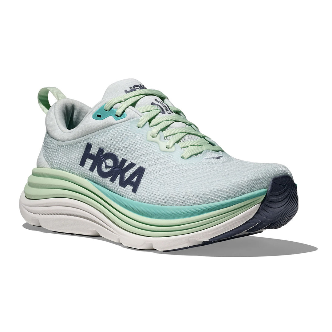 Hoka Gaviota 5 Womens | Snow Melt / Cielo Blue