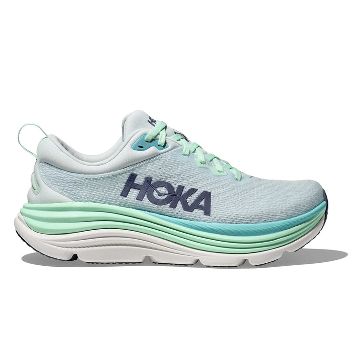 Hoka Gaviota 5 Womens | Snow Melt / Cielo Blue