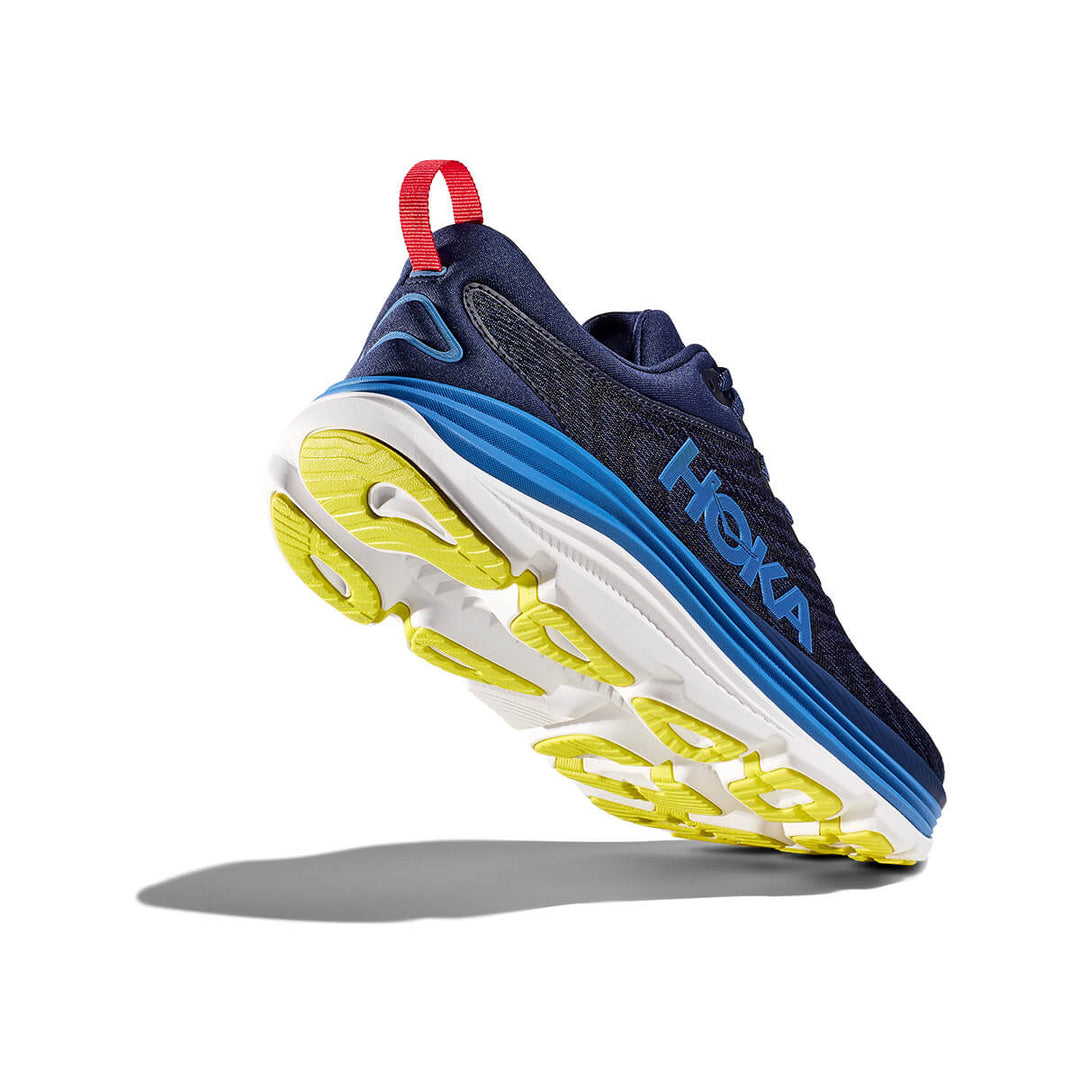 Hoka Gaviota 5 Mens Running Shoes | Bellwether Blue / Evening Sky underside