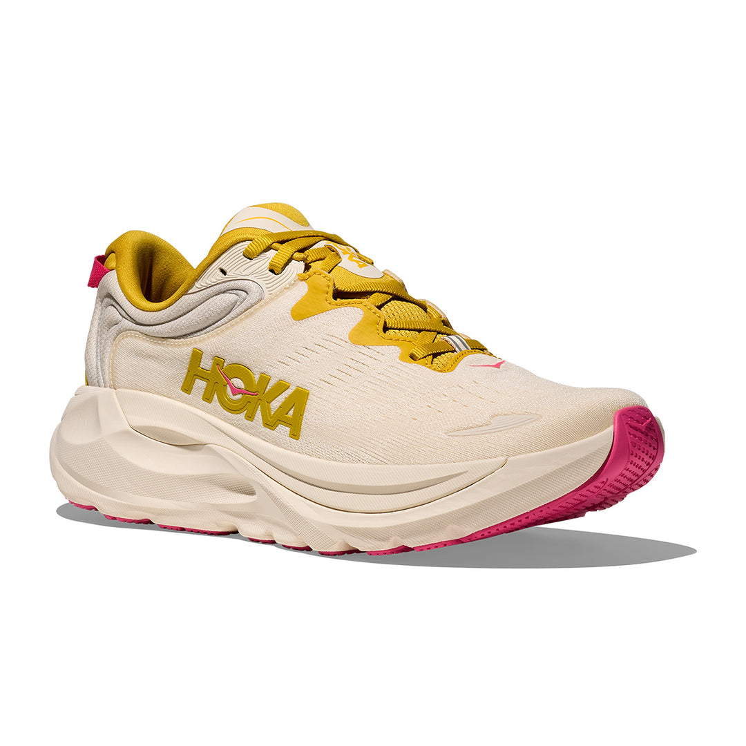 Hoka Gaviota 6 Womens | Birch / Yellow Gold