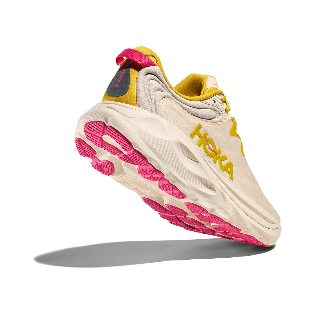 Hoka Gaviota 6 Womens | Birch / Yellow Gold
