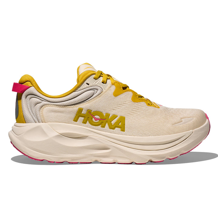 Hoka Gaviota 6 Womens | Birch / Yellow Gold