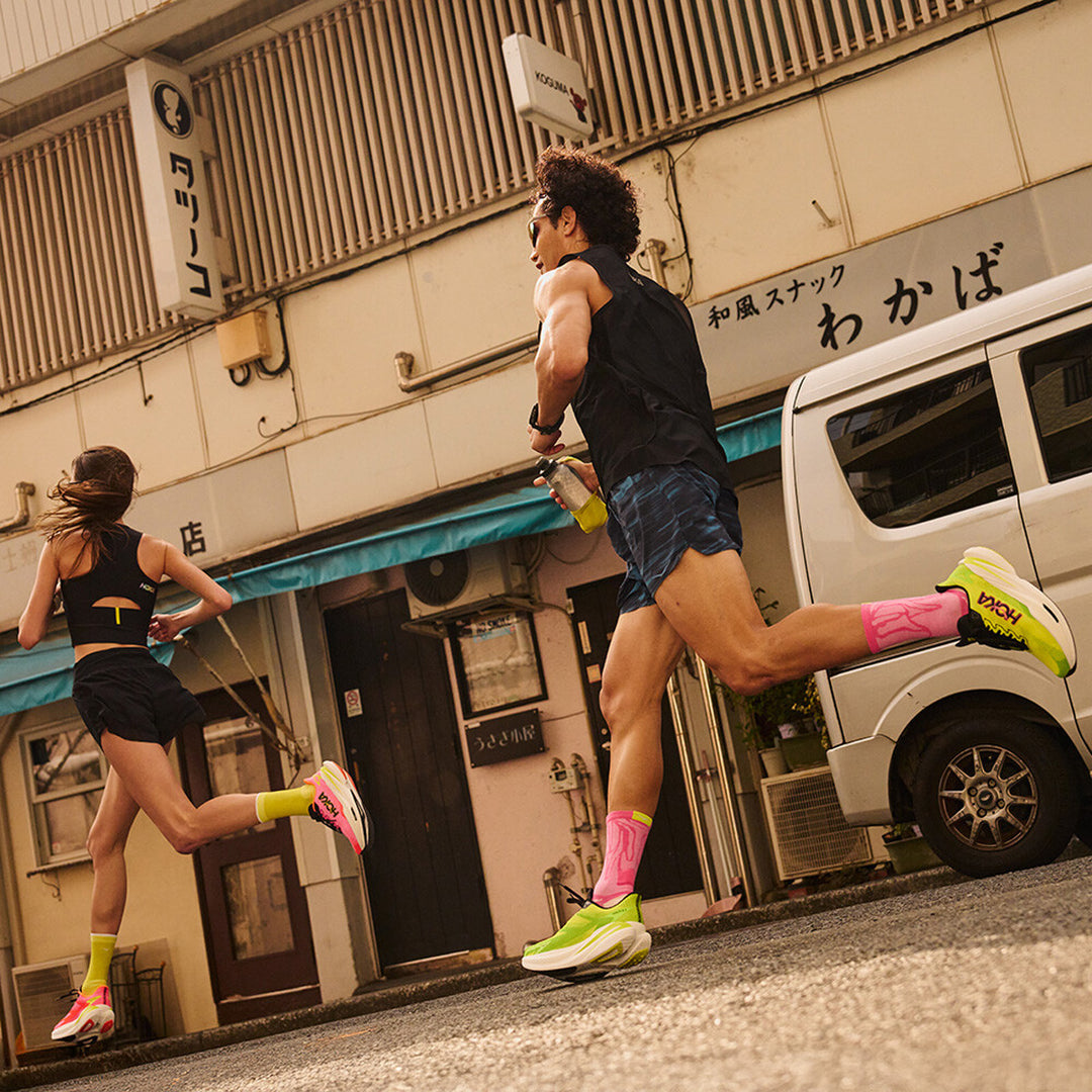 Hoka Mach X 3 Mens | Neon Hoka Citrus / Neon Lime
