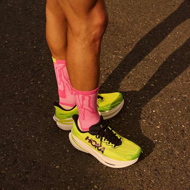 Hoka Mach X 3 Mens | Neon Hoka Citrus / Neon Lime
