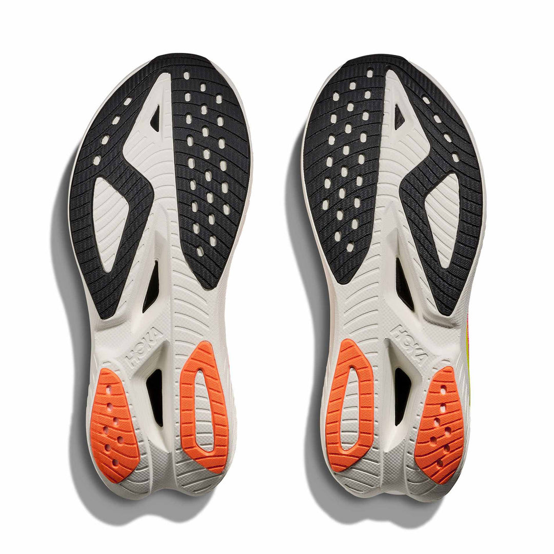 Hoka Mach X 3 Womens | Neon Rose / Neon Tangerine