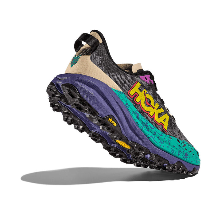 Hoka Speedgoat 6 Mens | Oatmeal / Mountain Iris