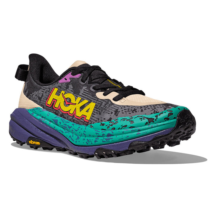 Hoka Speedgoat 6 Mens | Oatmeal / Mountain Iris