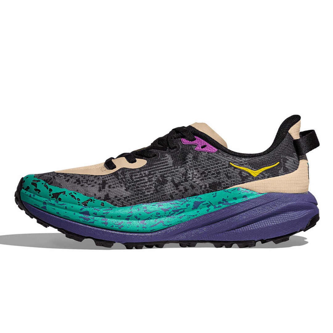 Hoka Speedgoat 6 Mens | Oatmeal / Mountain Iris