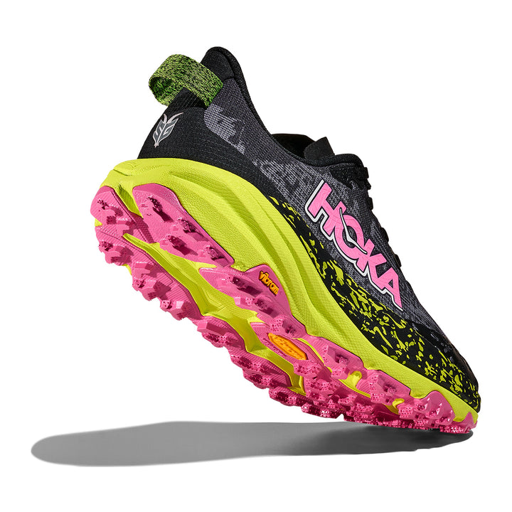 Hoka Speedgoat 6 Womens | Black / Neon Hoka Citrus