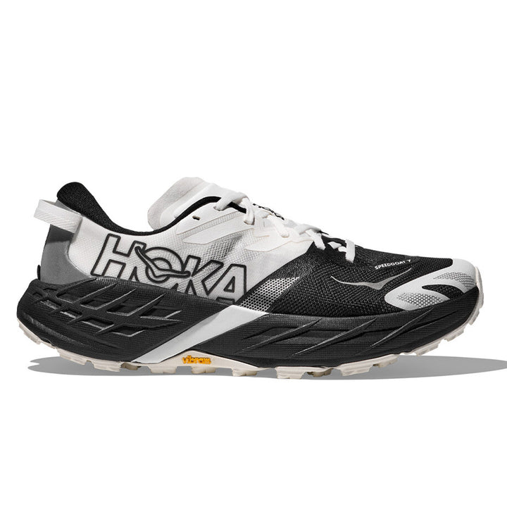 Hoka Speedgoat 7 Mens | Black / White