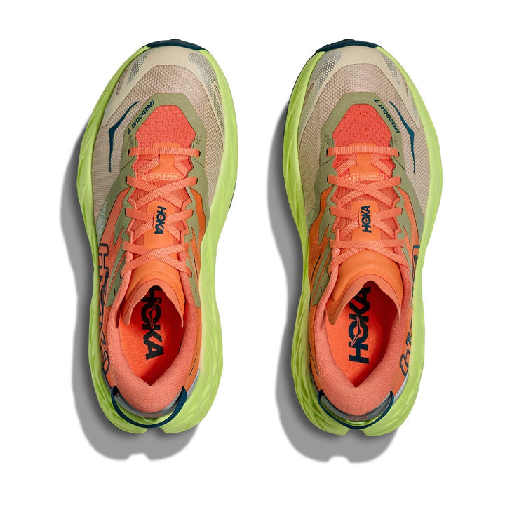 Hoka Speedgoat 7 Womens | Persimmon / Neon Yuzu