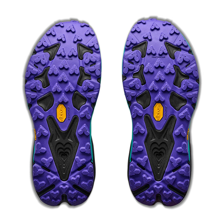 Hoka Speedgoat 7 Womens | Black / Electric Aqua