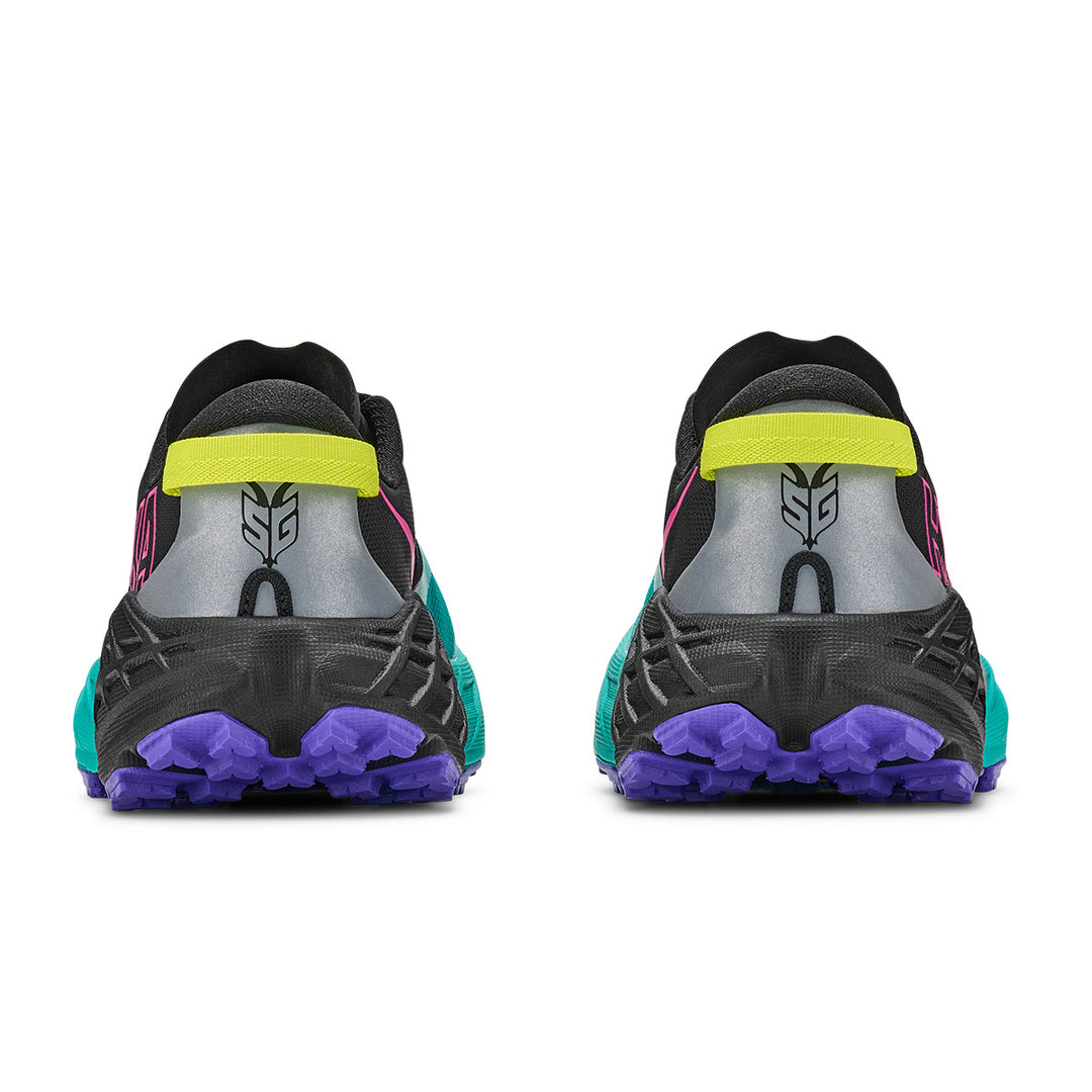 Hoka Speedgoat 7 Womens | Black / Electric Aqua