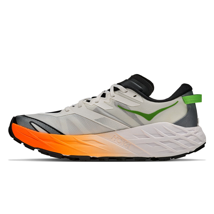 Hoka Speedgoat 7 Mens | Frost / Neon Tangerine