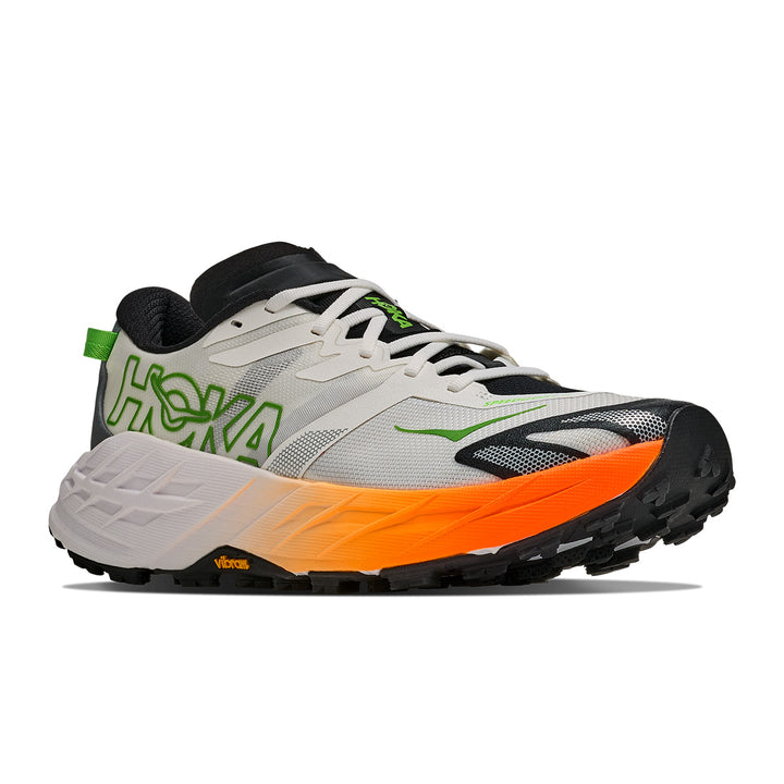 Hoka Speedgoat 7 Mens | Frost / Neon Tangerine